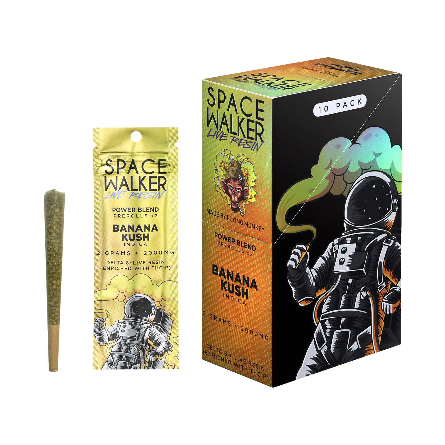 2G POWER BLEND LIVE RESIN PREROLLS