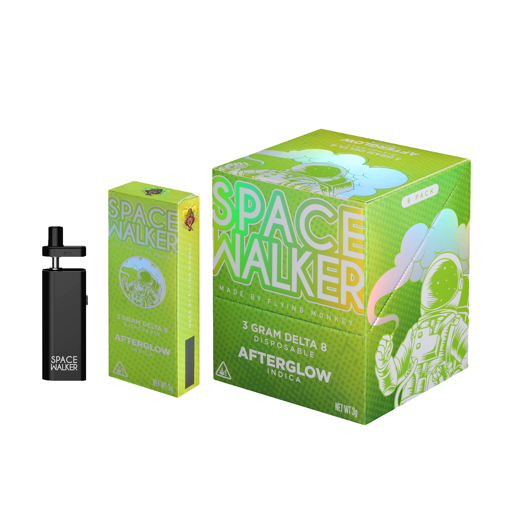 3G DELTA-8 DISPOSABLE SPACE WALKER 3G DELTA-8 DISPOSABLE SPACE WALKER